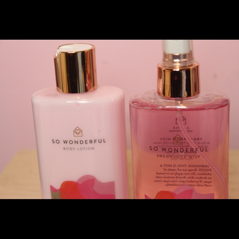 So Wonderful Floral Body Lotion & Fragrance Mist